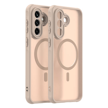 MagSafe hoesje voor Samsung Galaxy A37 5G, Techsuit, HaloFrost II, Goud