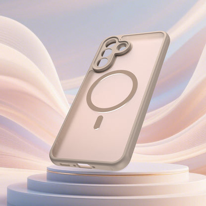 MagSafe hoesje voor Samsung Galaxy A37 5G, Techsuit, HaloFrost II, Goud