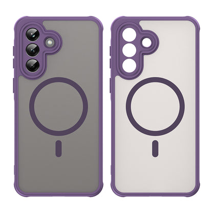 MagSafe hoesje voor Samsung Galaxy A37 5G, Techsuit, HaloFrost II, Paars
