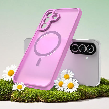 MagSafe Hülle für Samsung Galaxy A37 5G, Techsuit, HaloFrost II, Rosa