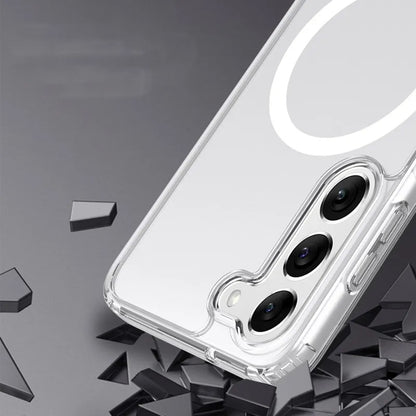 MagSafe-hoes voor Samsung Galaxy A55 5G A556, Techsuit, Pro, Transparant