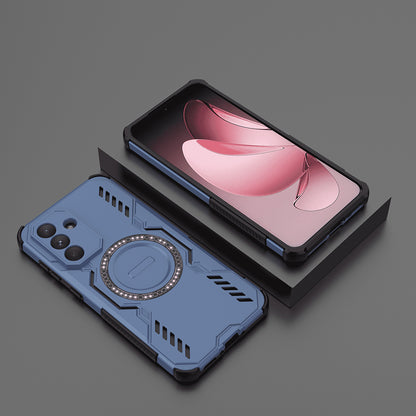 MagSafe Case for Samsung Galaxy A56 A566, Techsuit, ArmorMag, Blue