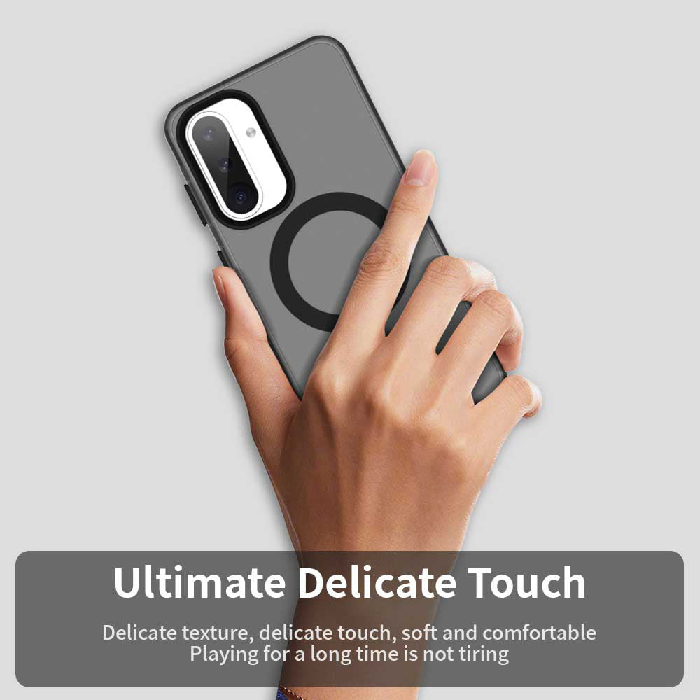 Coque MagSafe pour Samsung Galaxy A56 A566, Techsuit, CandyCase, Noire