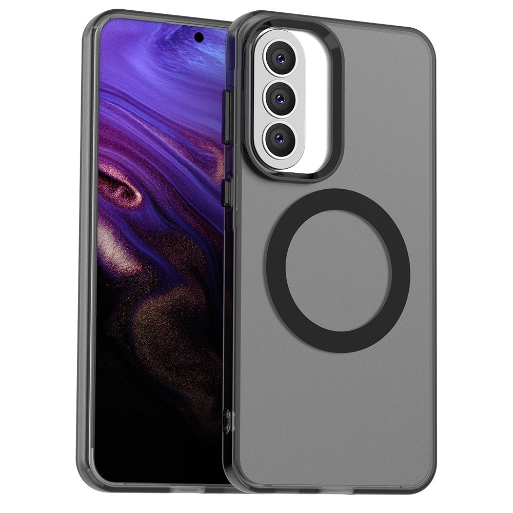 MagSafe Hülle für Samsung Galaxy A57 5G, Techsuit, CandyCase, Schwarz