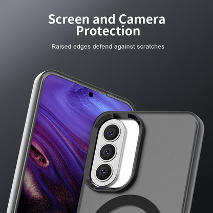 MagSafe Hülle für Samsung Galaxy A57 5G, Techsuit, CandyCase, Schwarz