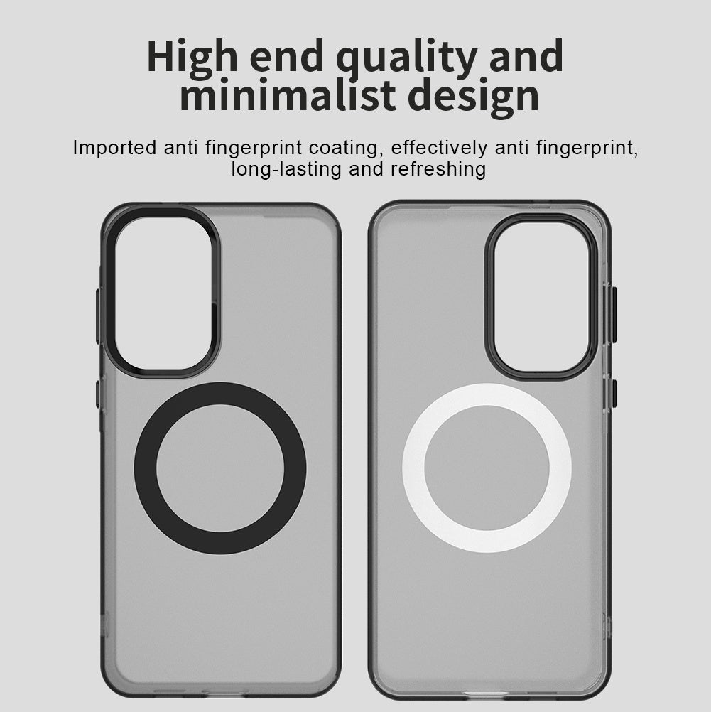 MagSafe Hülle für Samsung Galaxy A57 5G, Techsuit, CandyCase, Schwarz