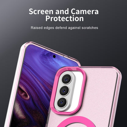 Housse MagSafe pour Samsung Galaxy A57 5G, Techsuit, CandyCase, Rose.