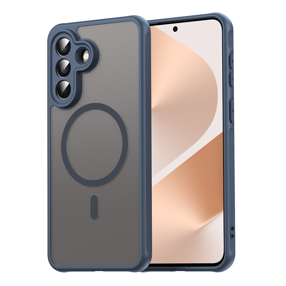 MagSafe hoesje voor Samsung Galaxy A57 5G, Techsuit, HaloFrost II, Marineblauw