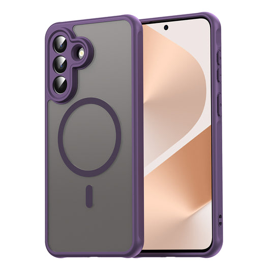 Étui MagSafe pour Samsung Galaxy A57 5G, Techsuit, HaloFrost II, Violet