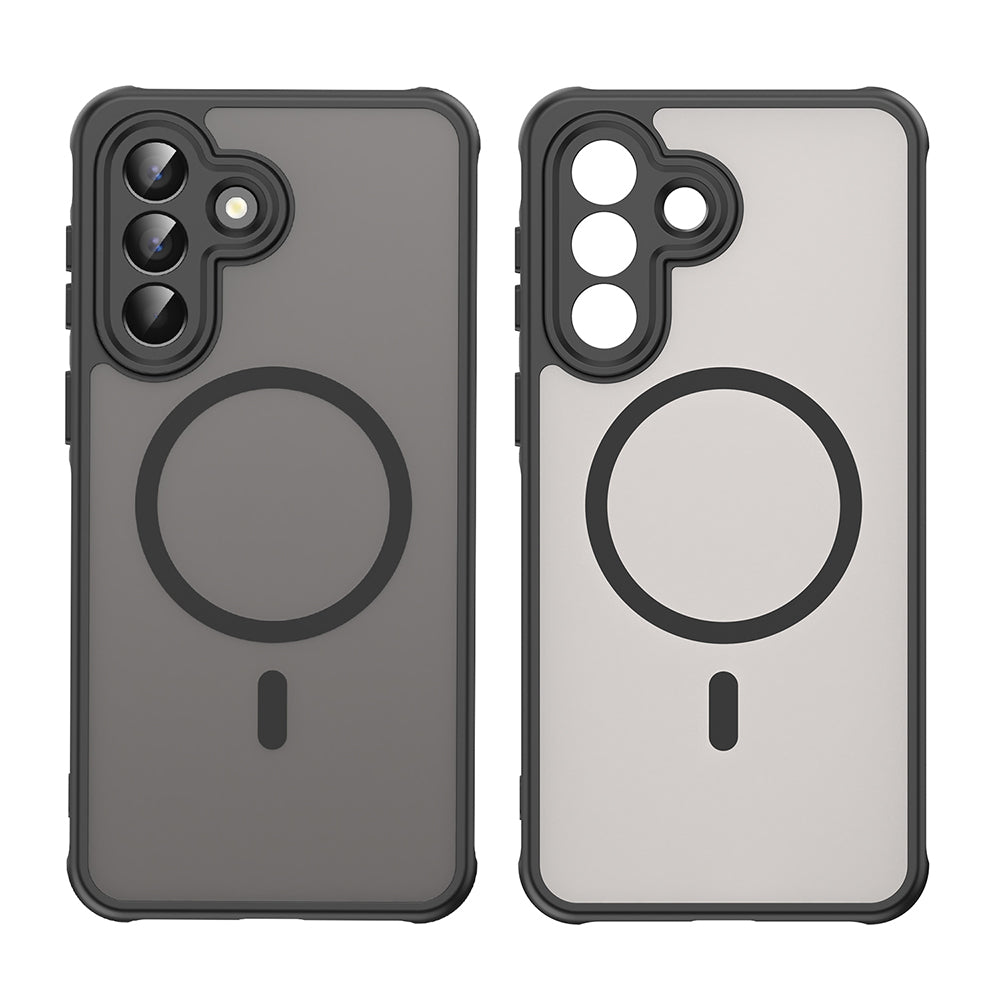 MagSafe Case for Samsung Galaxy A57 5G, Techsuit, HaloFrost II, Black