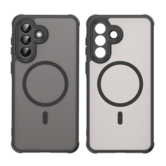 Étui MagSafe pour Samsung Galaxy A57 5G, Techsuit, HaloFrost II, Noir