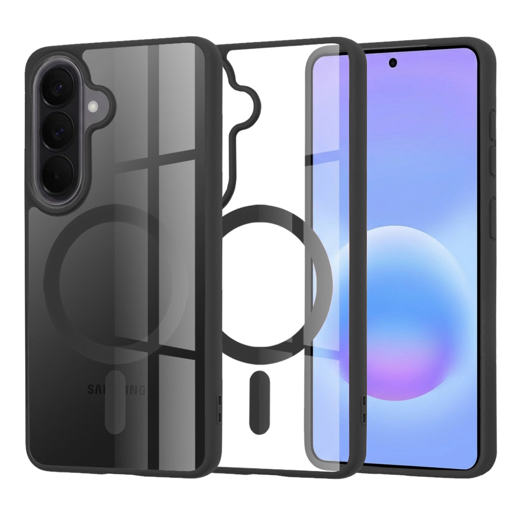 MagSafe Hülle für Samsung Galaxy A57 5G, Techsuit, Pro, Schwarz