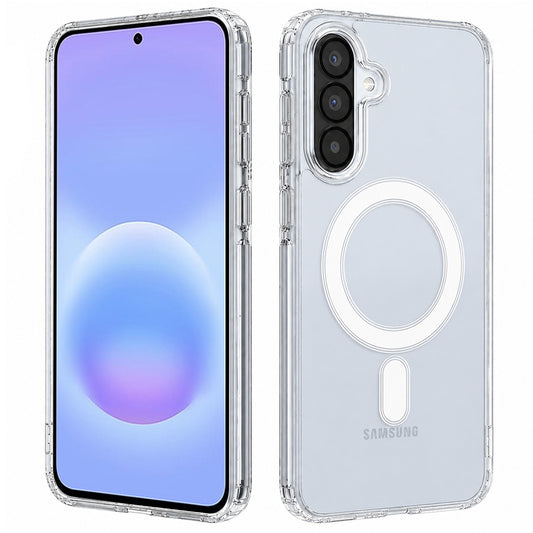 MagSafe hoesje voor Samsung Galaxy A57 5G, Techsuit, Pro, Transparant