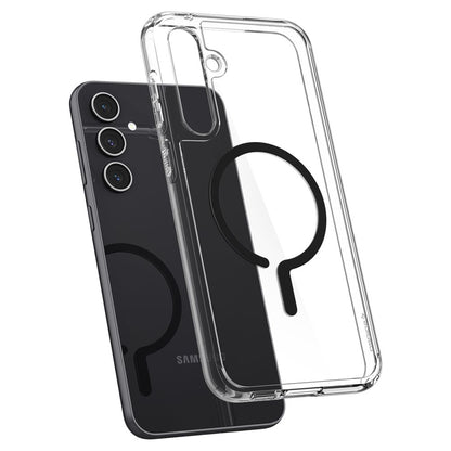 Coque MagSafe pour Samsung Galaxy S23 FE S711, Spigen, Ultra Hybrid OneTap Ring, Transparente
