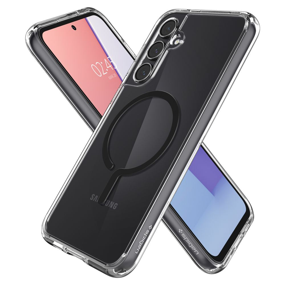 Coque MagSafe pour Samsung Galaxy S23 FE S711, Spigen, Ultra Hybrid OneTap Ring, Transparente