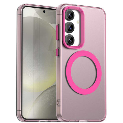 Coque MagSafe pour Samsung Galaxy S23 FE S711, Techsuit, CandyCase, Rose