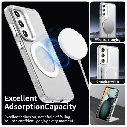 MagSafe-hoes voor Samsung Galaxy S23+ S916, Techsuit, CandyCase, Wit