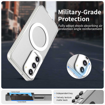 MagSafe-hoes voor Samsung Galaxy S23+ S916, Techsuit, CandyCase, Wit