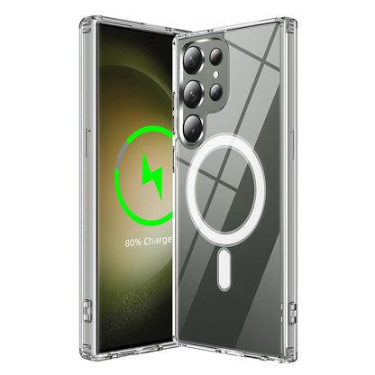 MagSafe-hoes voor Samsung Galaxy S23 Ultra S918, Techsuit, Pro, Transparant