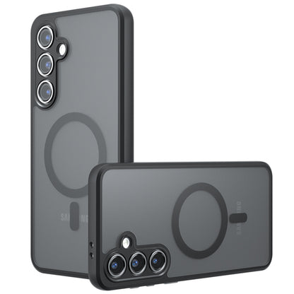 MagSafe Case for Samsung Galaxy S24 FE S721, Techsuit, PureFrost, Black