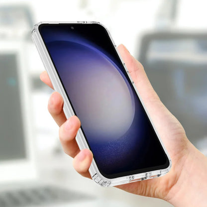 Coque MagSafe pour Samsung Galaxy S24+ S926, Techsuit, Pro, Transparente