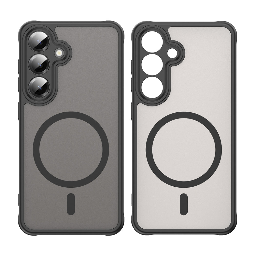 MagSafe-hoesje voor Samsung Galaxy S24 S921, Techsuit, HaloFrost II, Zwart