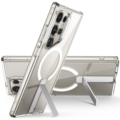 Coque MagSafe pour Samsung Galaxy S24 Ultra S928, ESR, Boost Flickstand, Transparente