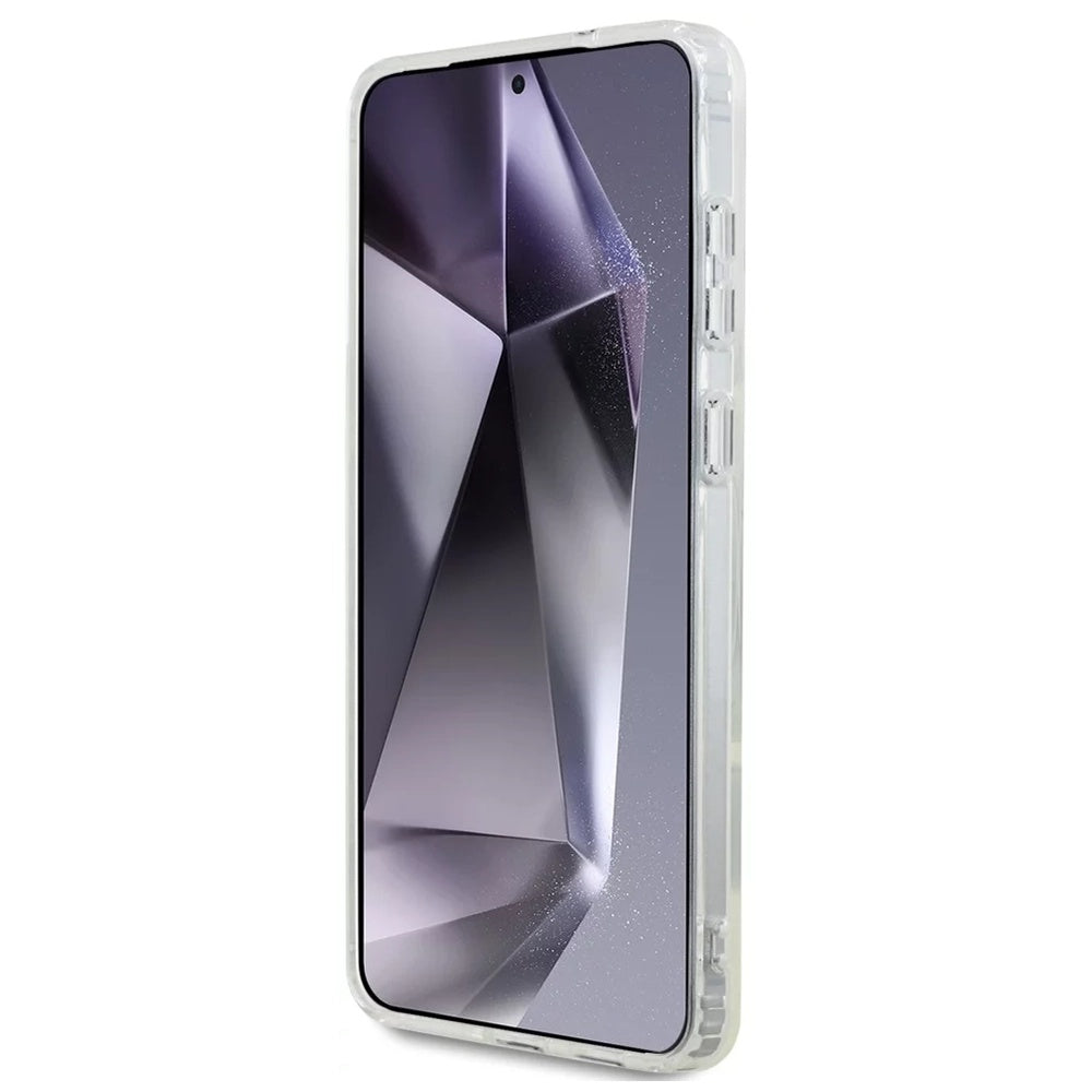 Coque MagSafe pour Samsung Galaxy S25 Edge S937, Karl Lagerfeld, IML Choupette's Head, Blanche