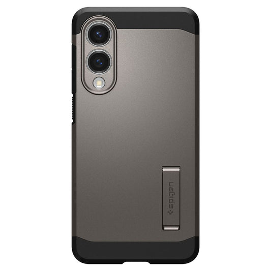 Hoes MagSafe voor Samsung Galaxy S25 Edge S937, Spigen, Tough Armor, Grijs ACS09423