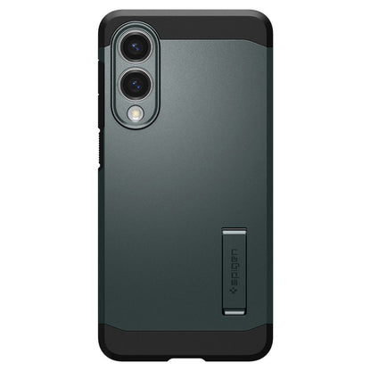 Coque MagSafe pour Samsung Galaxy S25 Edge S937, Spigen, Tough Armor, Vert ACS09424