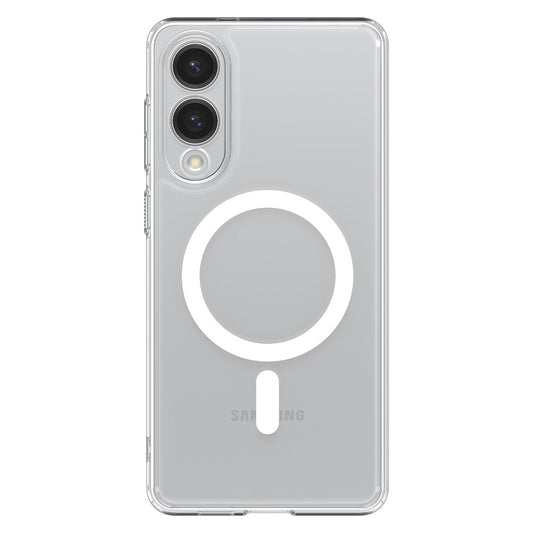 MagSafe hoesje voor Samsung Galaxy S25 Edge S937, Spigen, Ultra Hybrid, Wit ACS09418