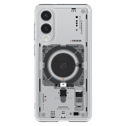 MagSafe hoesje voor Samsung Galaxy S25 Edge S937, Spigen, Ultra Hybrid Neo One, Transparant ACS09416