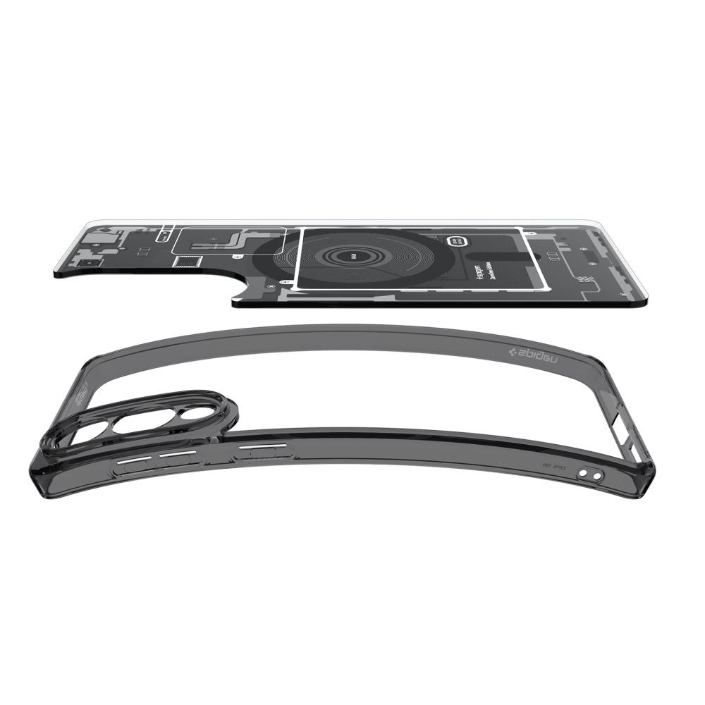 Coque MagSafe pour Samsung Galaxy S25 Edge S937, Spigen, Ultra Hybrid Zero One, Noire ACS09415