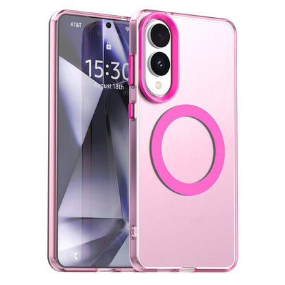 MagSafe-hoes voor Samsung Galaxy S25 Edge S937, Techsuit, CandyCase, Roze
