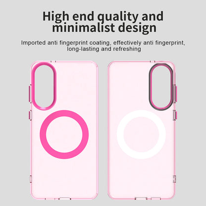 MagSafe-hoes voor Samsung Galaxy S25 Edge S937, Techsuit, CandyCase, Roze