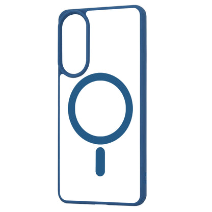 Coque MagSafe pour Samsung Galaxy S25 Edge S937, Techsuit, Pro, Bleue