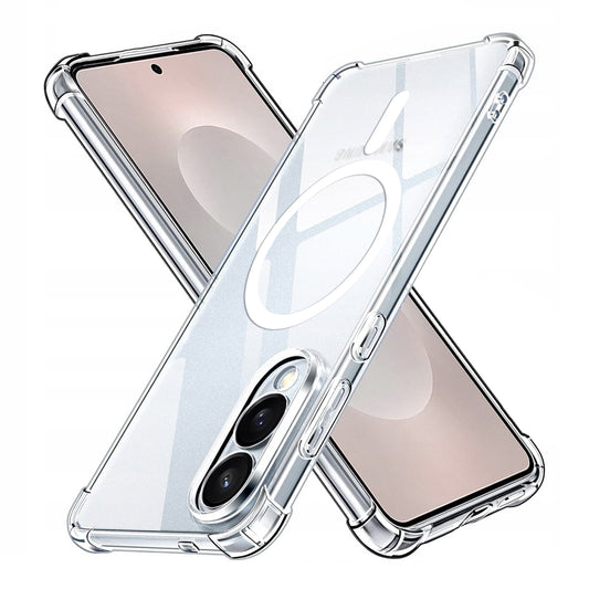 MagSafe-hoes voor Samsung Galaxy S25 Edge S937, Techsuit, Schokbestendig, Transparant