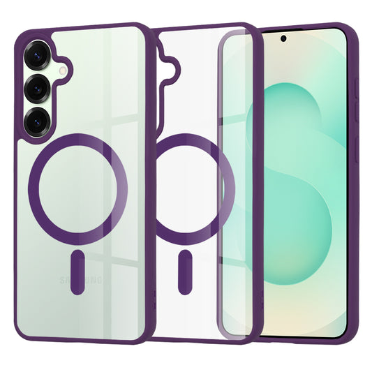 Coque MagSafe pour Samsung Galaxy S25+ S936, Techsuit, Pro, Violet