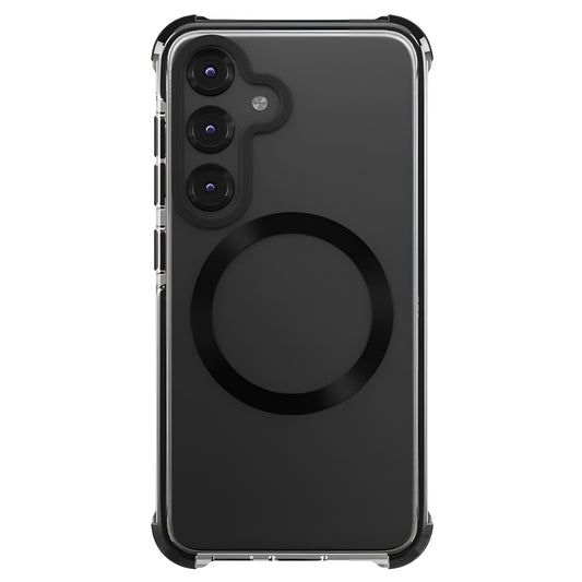 MagSafe Hülle für Samsung Galaxy S25 S931, UNIQ, Combat MagClick, Schwarz