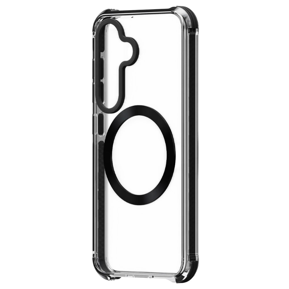 Coque MagSafe pour Samsung Galaxy S25 S931, UNIQ, Combat MagClick, Noire