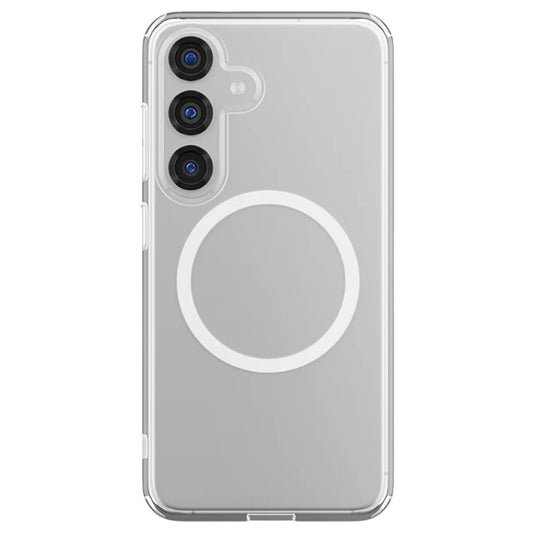 MagSafe hoesje voor Samsung Galaxy S25 S931, UNIQ, LifePro Xtreme MagClick, Transparant