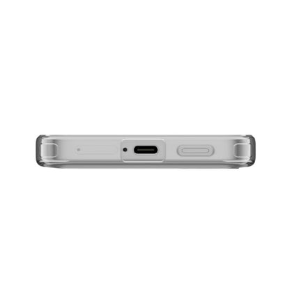 MagSafe hoesje voor Samsung Galaxy S25 S931, UNIQ, LifePro Xtreme MagClick, Transparant