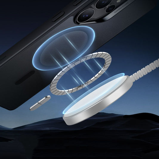 Coque MagSafe pour Samsung Galaxy S25 Ultra S938, ESR, Classic Hybrid, Noire Satinée