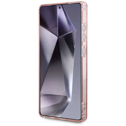 Étui MagSafe pour Samsung Galaxy S25 Ultra S938, Guess, IML Glitter Circle, Rose