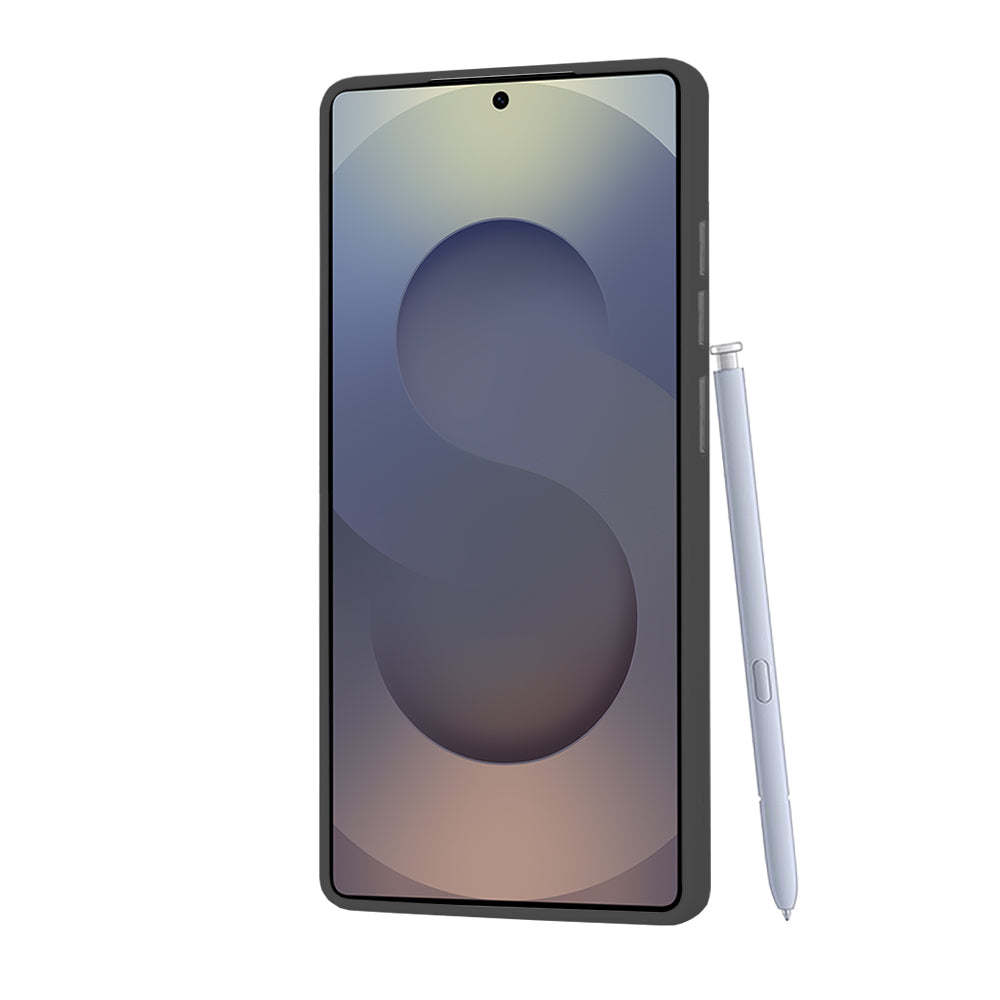 MagSafe Hülle für Samsung Galaxy S25 Ultra S938, Techsuit, HaloFrost, Schwarz