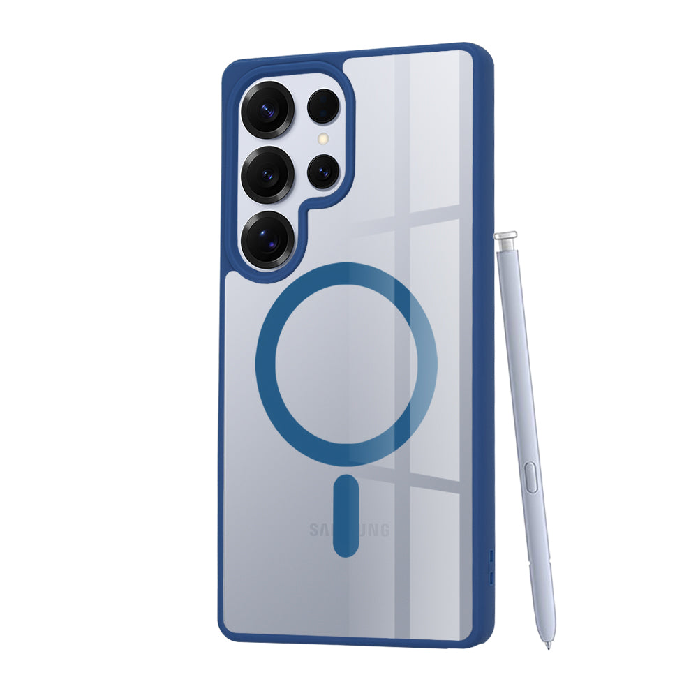 MagSafe-hoes voor Samsung Galaxy S25 Ultra S938, Techsuit, Pro, Blauw