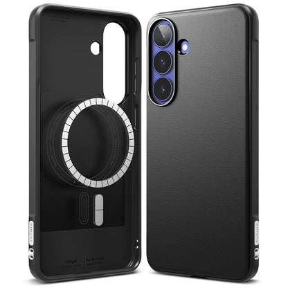 Coque MagSafe pour Samsung Galaxy S26 FE S741, Ringke, Onyx, Noire