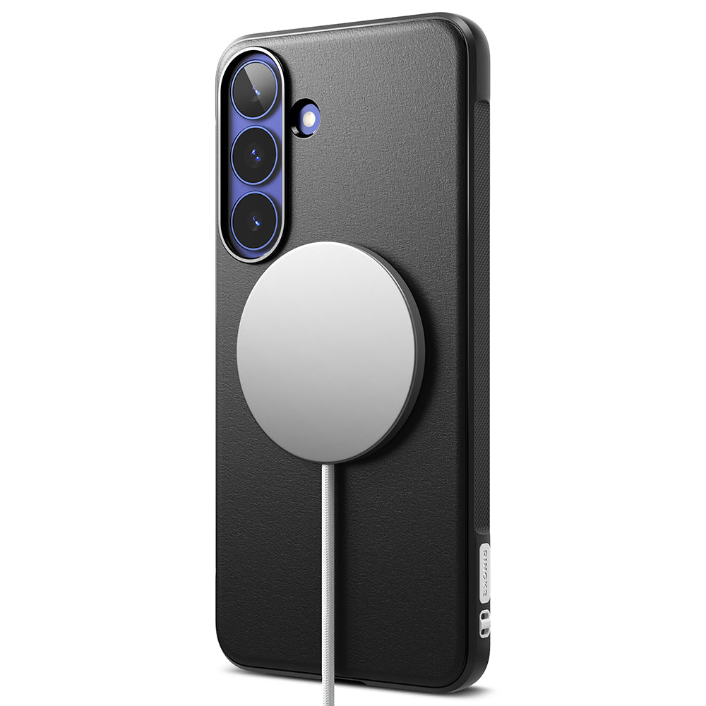 Coque MagSafe pour Samsung Galaxy S26 FE S741, Ringke, Onyx, Noire