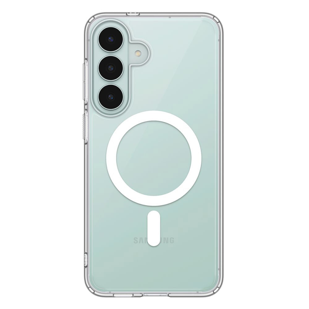MagSafe-Hülle für Samsung Galaxy S26 FE S741, Spigen, Ultra Hybrid, Transparent Weiß ACS11636