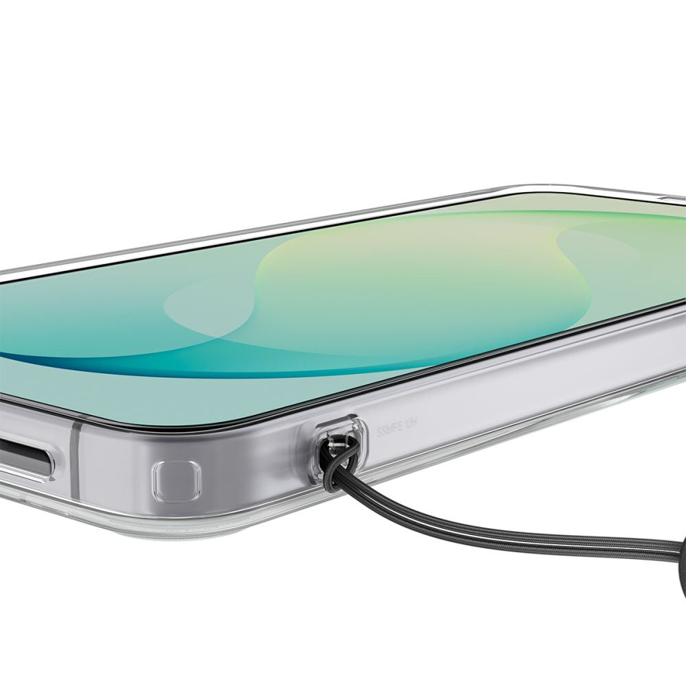 MagSafe-Hülle für Samsung Galaxy S26 FE S741, Spigen, Ultra Hybrid, Transparent Weiß ACS11636